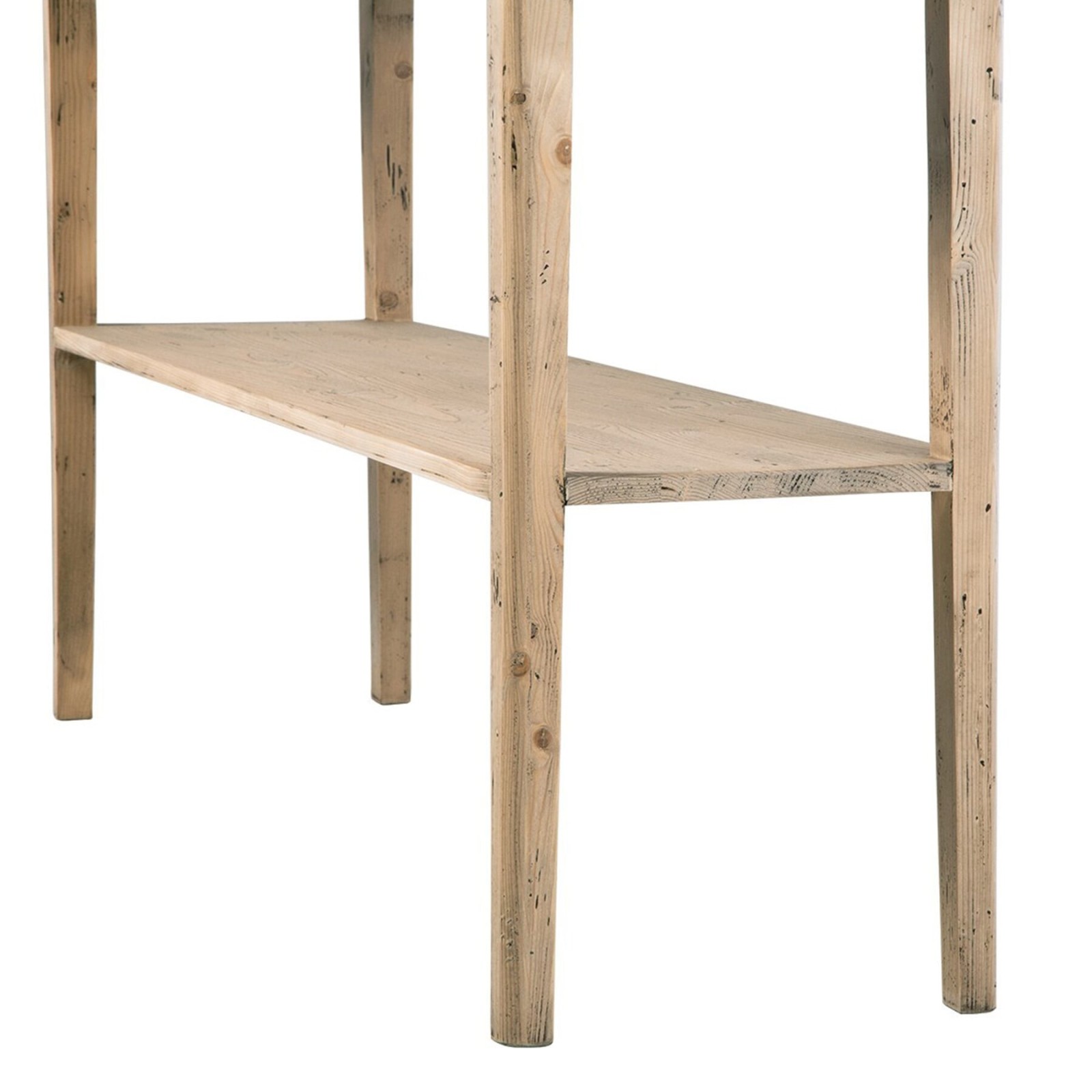 Console Henri double plateau en pin massif - Signature Console Henri double plateau en pin massif - Signature