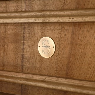 Comptoir en bois massif vieilli Estaminet