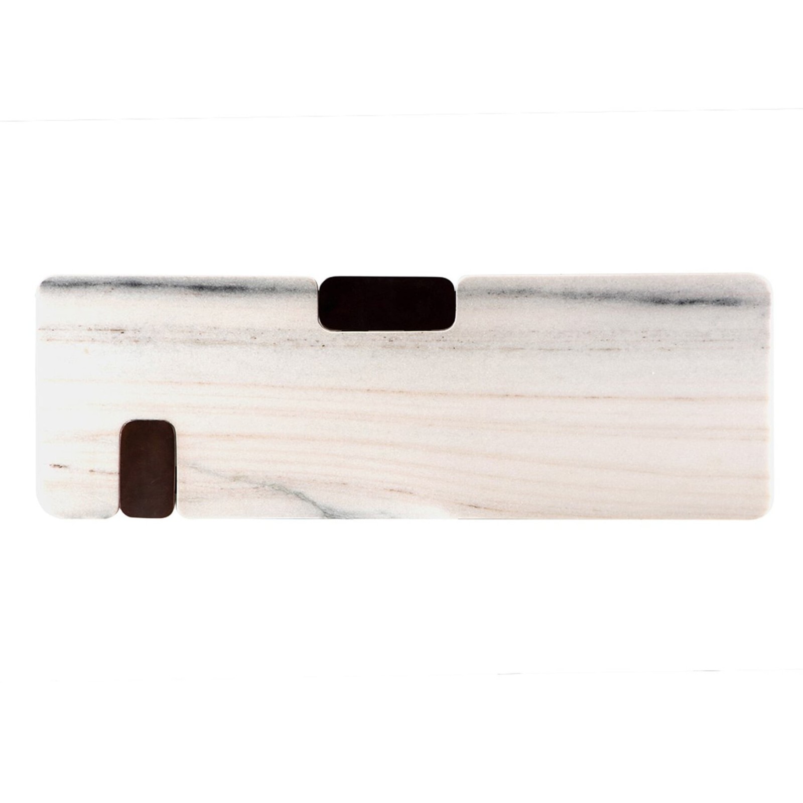 Console bois et marbre Puzzle | Signature Console bois et marbre Puzzle | Signature