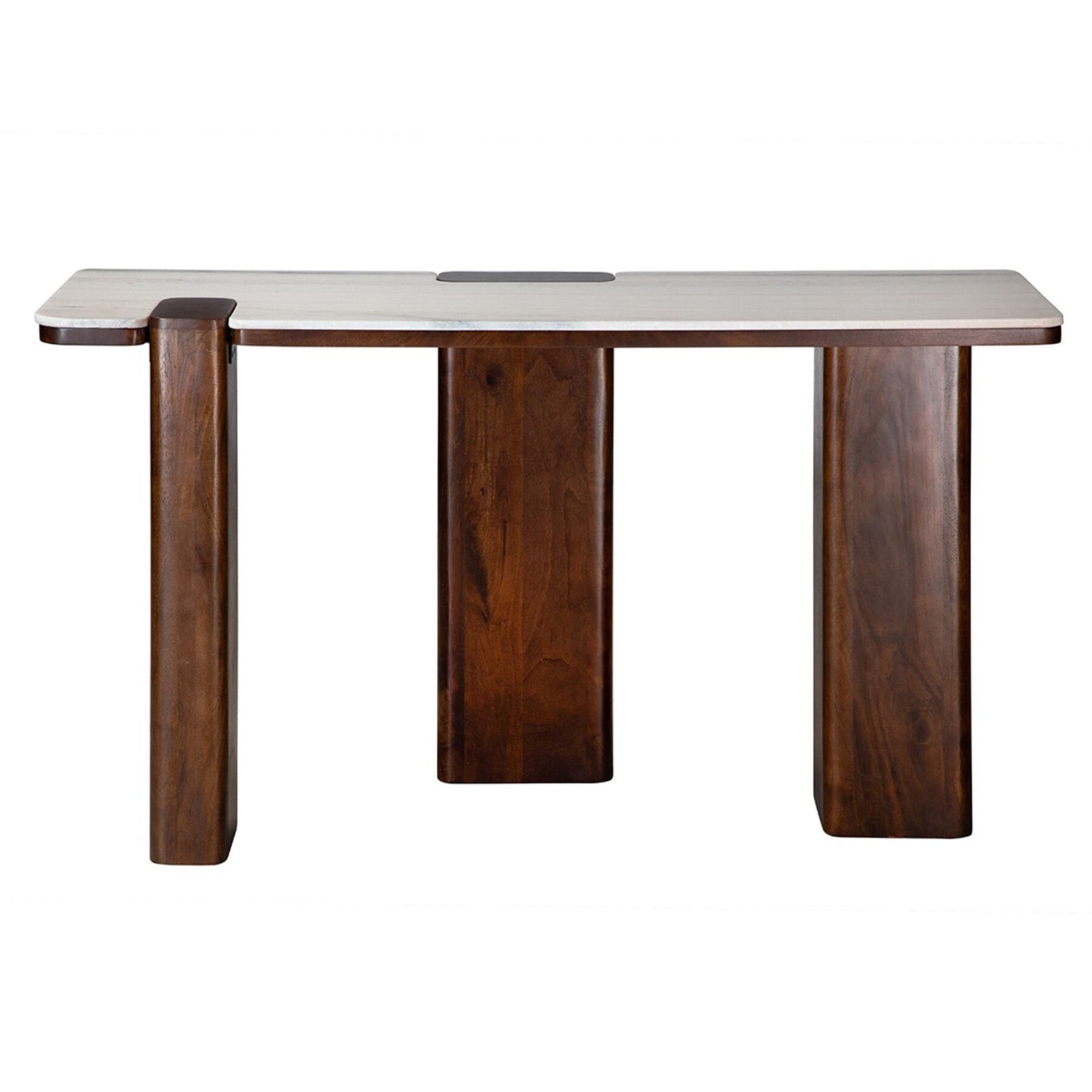 Console bois et marbre Puzzle | Signature Console bois et marbre Puzzle | Signature