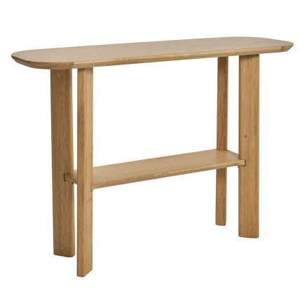 Console en bois de chêne Simona