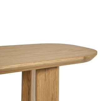 Console en bois de chêne Simona
