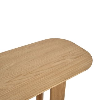 Console en bois de chêne Simona