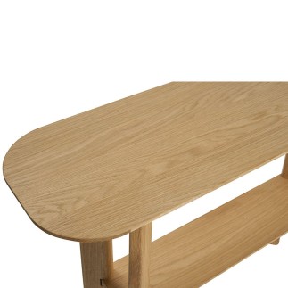 Console en bois de chêne Simona