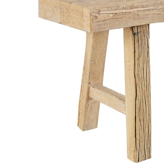 Banc orme naturel recyclé Bao