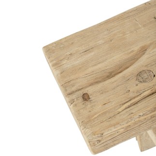 Banc orme naturel recyclé Bao