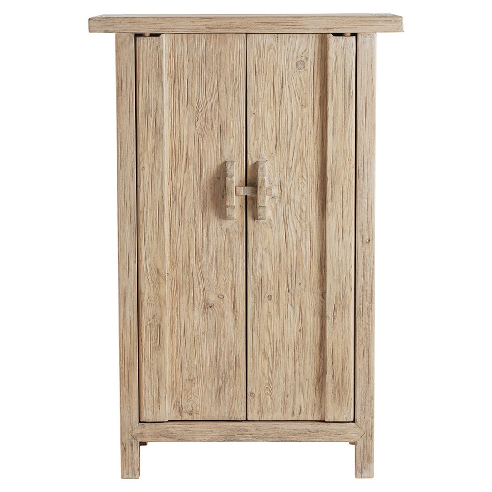 Buffet Bao en orme recyclé 4 portes | Blanc d’Ivoire Buffet Bao en orme recyclé 4 portes | Blanc d’Ivoire
