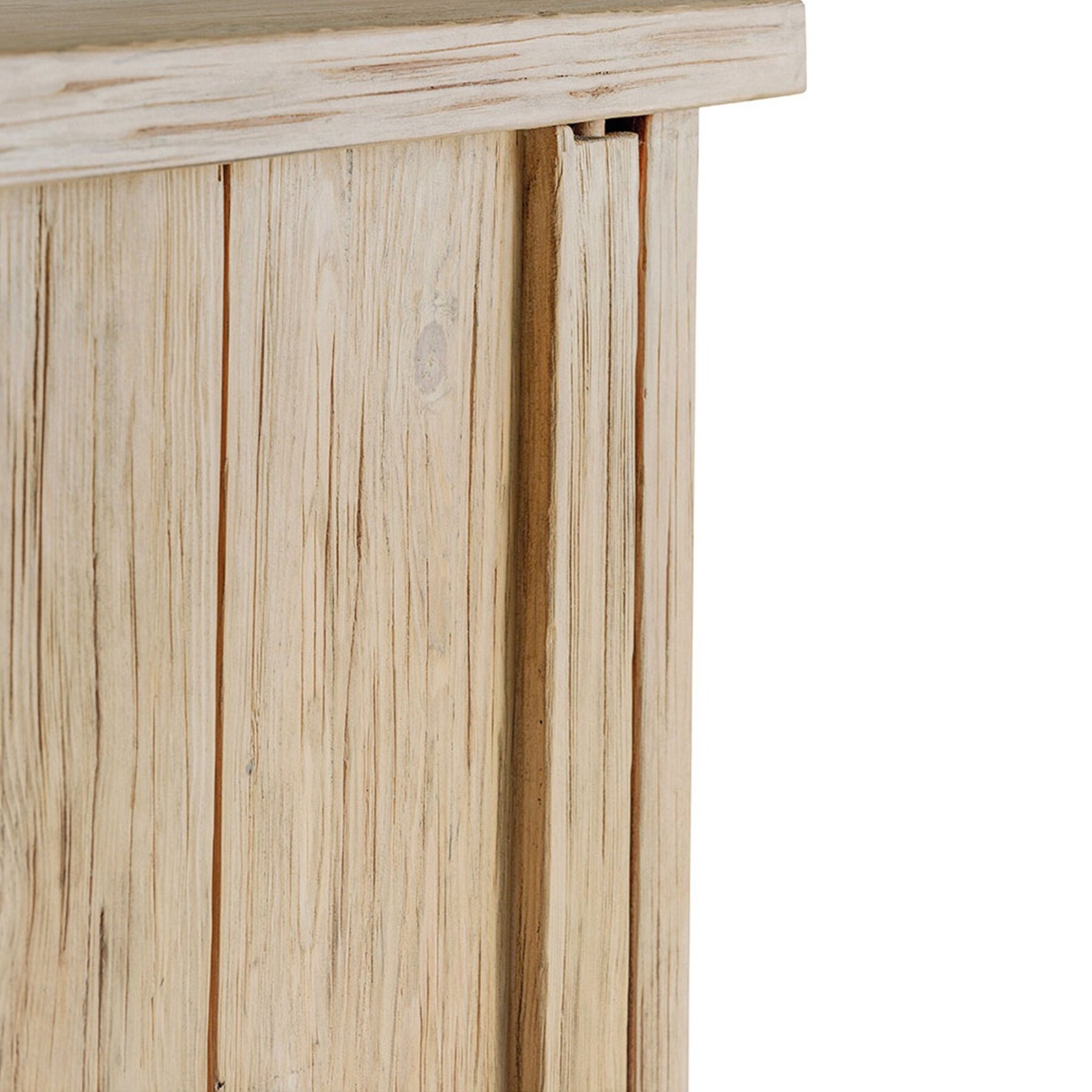 Buffet Bao en orme recyclé 4 portes | Blanc d’Ivoire Buffet Bao en orme recyclé 4 portes | Blanc d’Ivoire