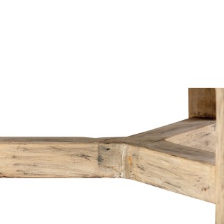 Table basse ronde orme recyclé Bao