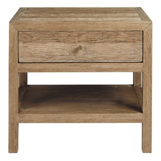 Table de chevet en chêne recyclé Marcelle