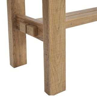 Console en bois de chêne naturel Marcelle