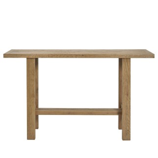 Console en bois de chêne naturel Marcelle