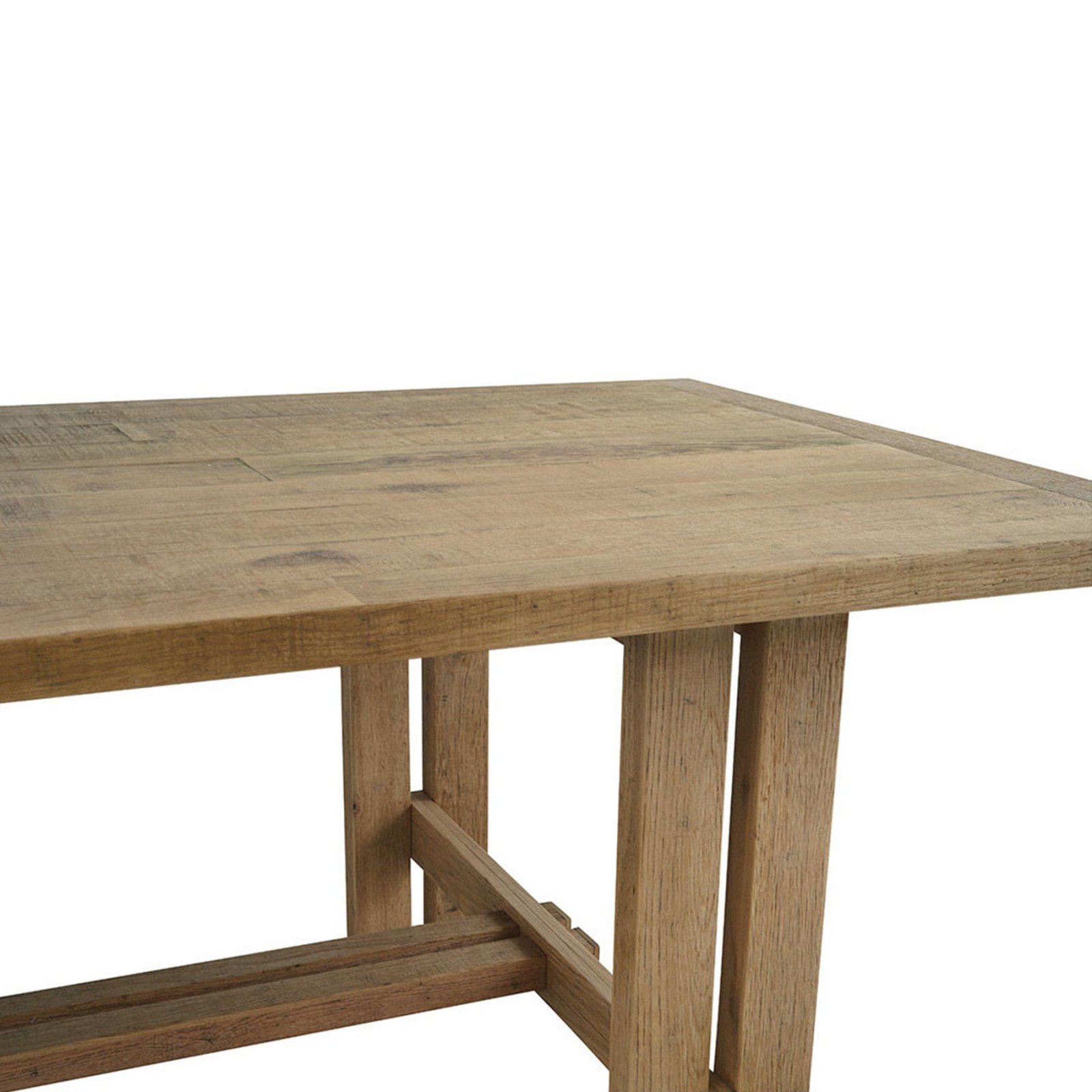 Table de repas Marcelle en chêne clair 220 cm - Blanc d'Ivoire Table de repas Marcelle en chêne clair 220 cm - Blanc d'Ivoire