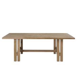 Table de repas en chêne recyclé Marcelle