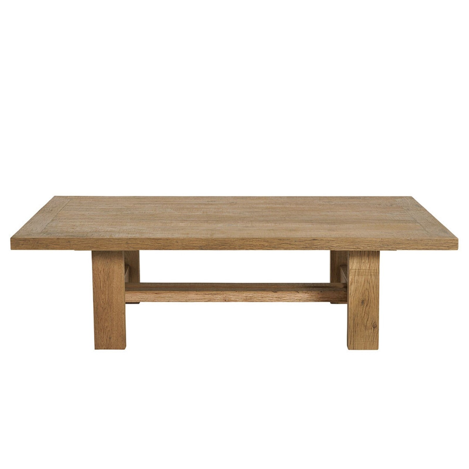 Table basse Marcelle en chêne clair 140 cm | Blanc d’ivoire Table basse Marcelle en chêne clair 140 cm | Blanc d’ivoire