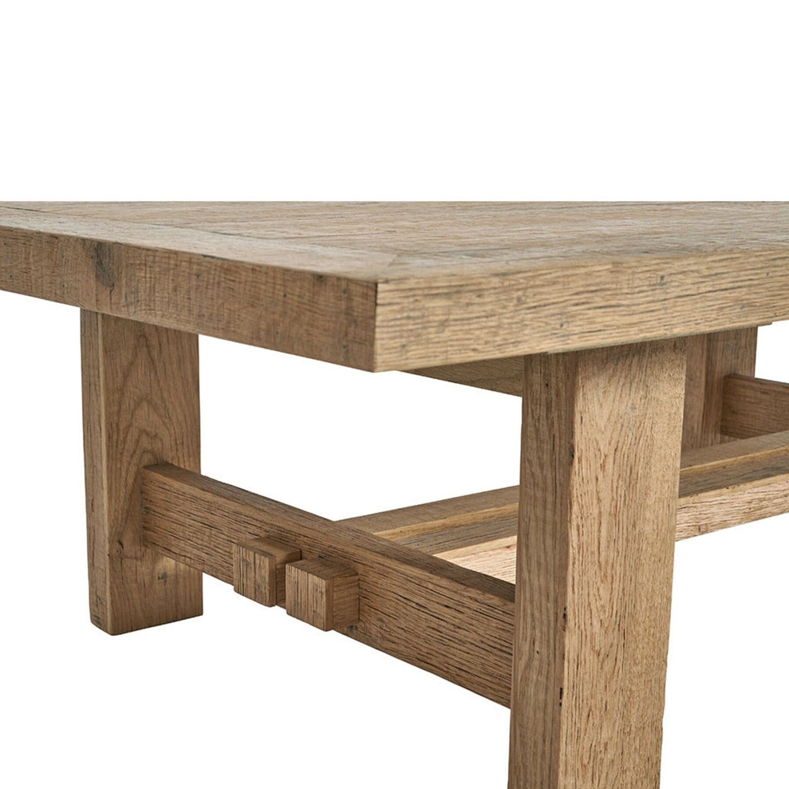 Table basse Marcelle en chêne clair 140 cm | Blanc d’ivoire Table basse Marcelle en chêne clair 140 cm | Blanc d’ivoire