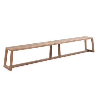 Banc en teck recyclé Hermosa 300 cm