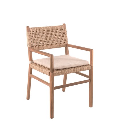 Fauteuil en teck, Menorca