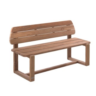 Banc en teck, 160 cm Leon