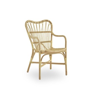 Fauteuil en rotin naturel, Margret
