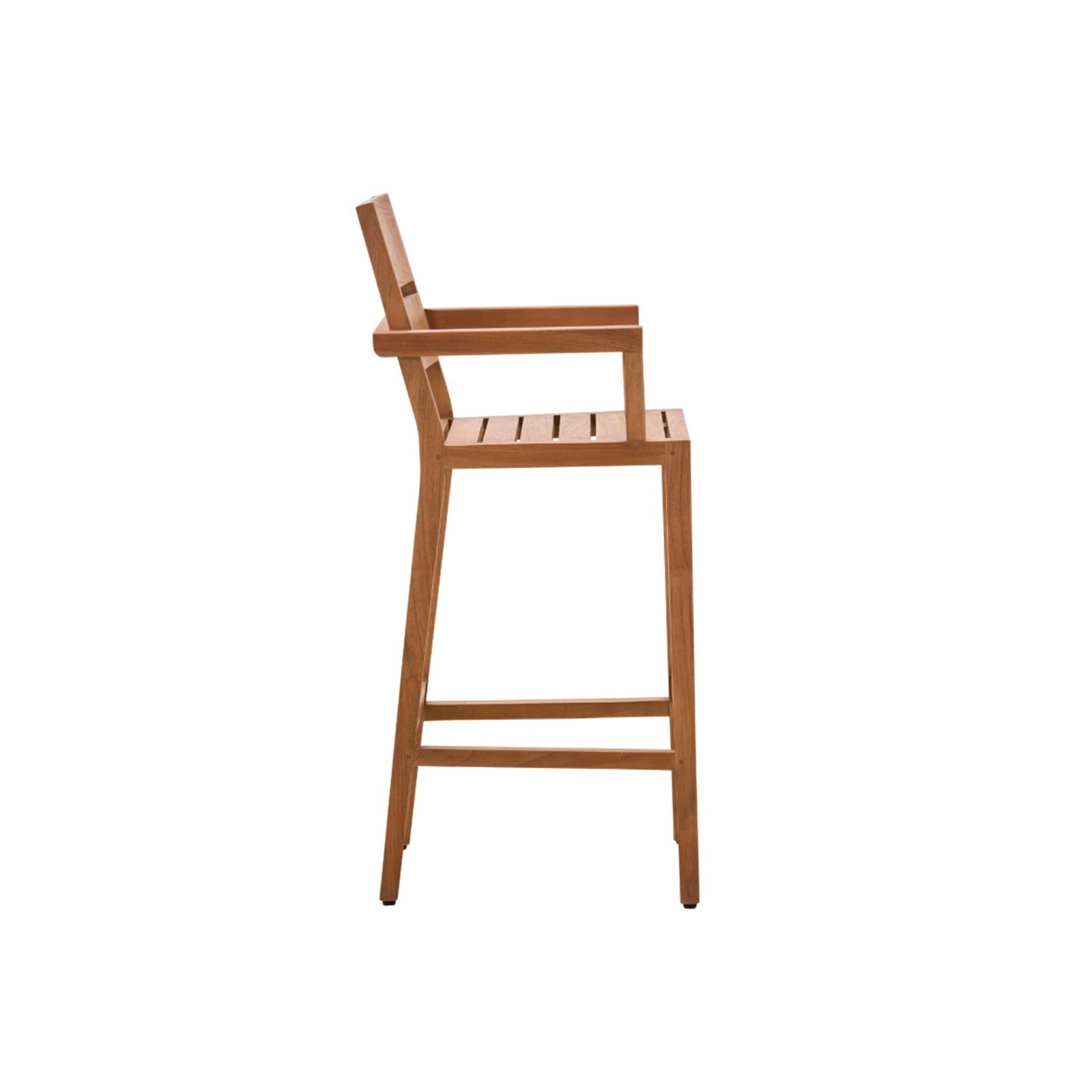 Fauteuil de bar en teck Fauteuil de bar en teck