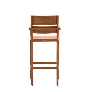 Fauteuil de bar en teck
