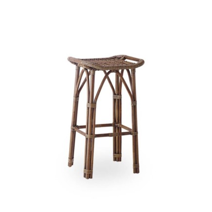 Tabouret de bar en rotin naturel, Salsa