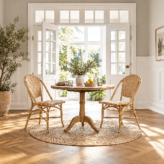 Chaise en rotin naturel, Alanis