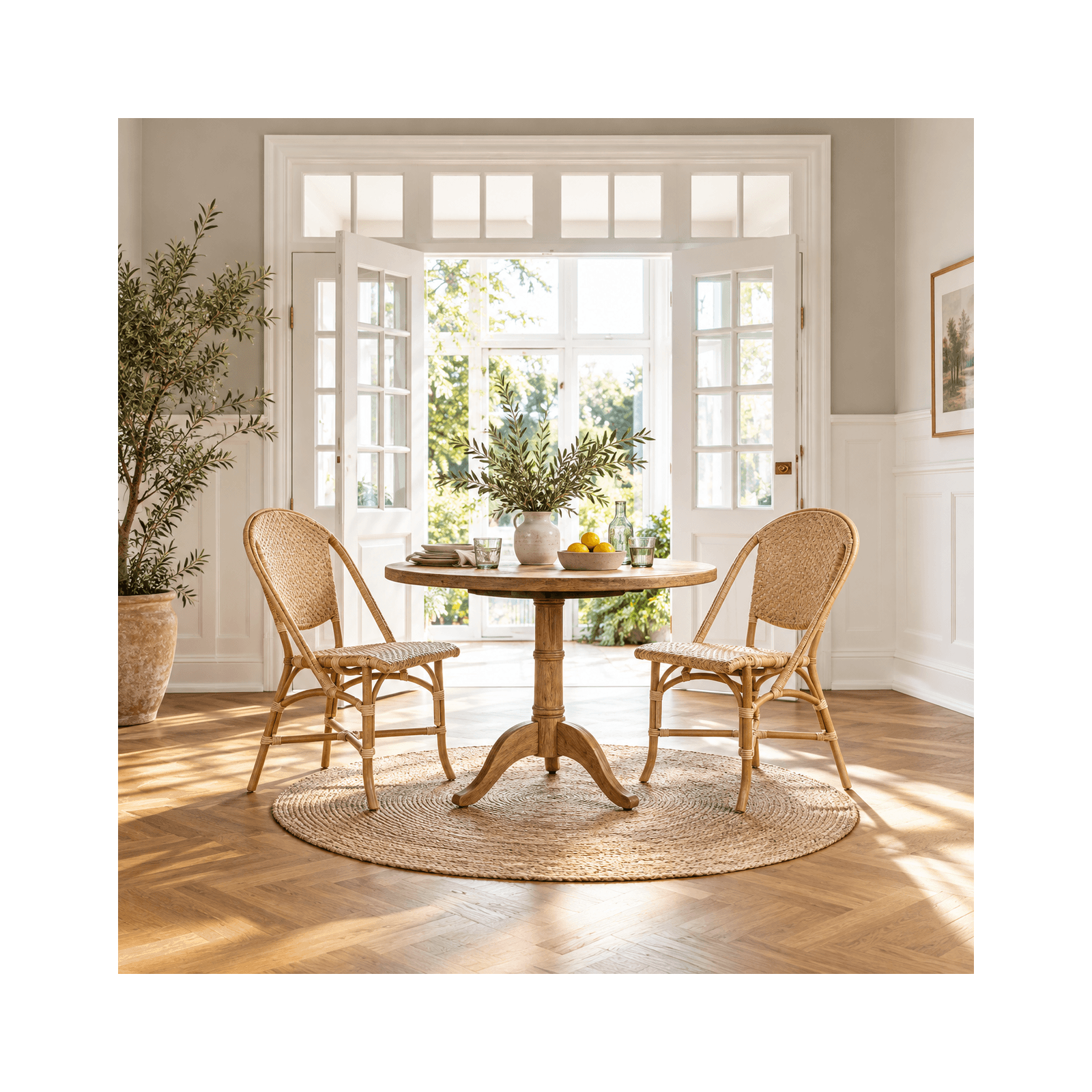 Chaise en rotin naturel, Alanis Chaise en rotin naturel, Alanis