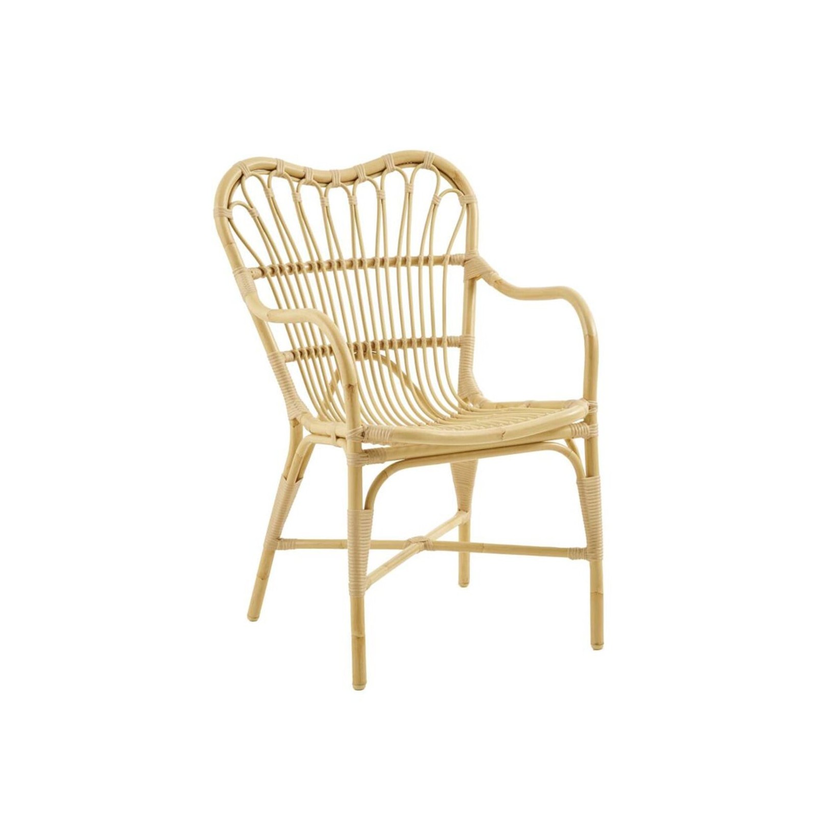 Fauteuil de jardin en alu-rotin, Margret de Sika Design