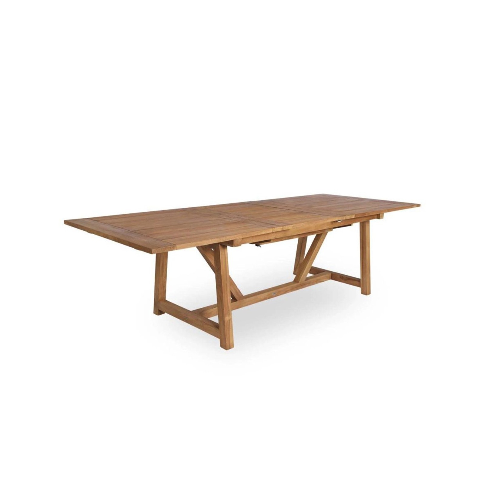Table de jardin en teck avec rallonge 200-280 cm George Table de jardin en teck avec rallonge 200-280 cm George