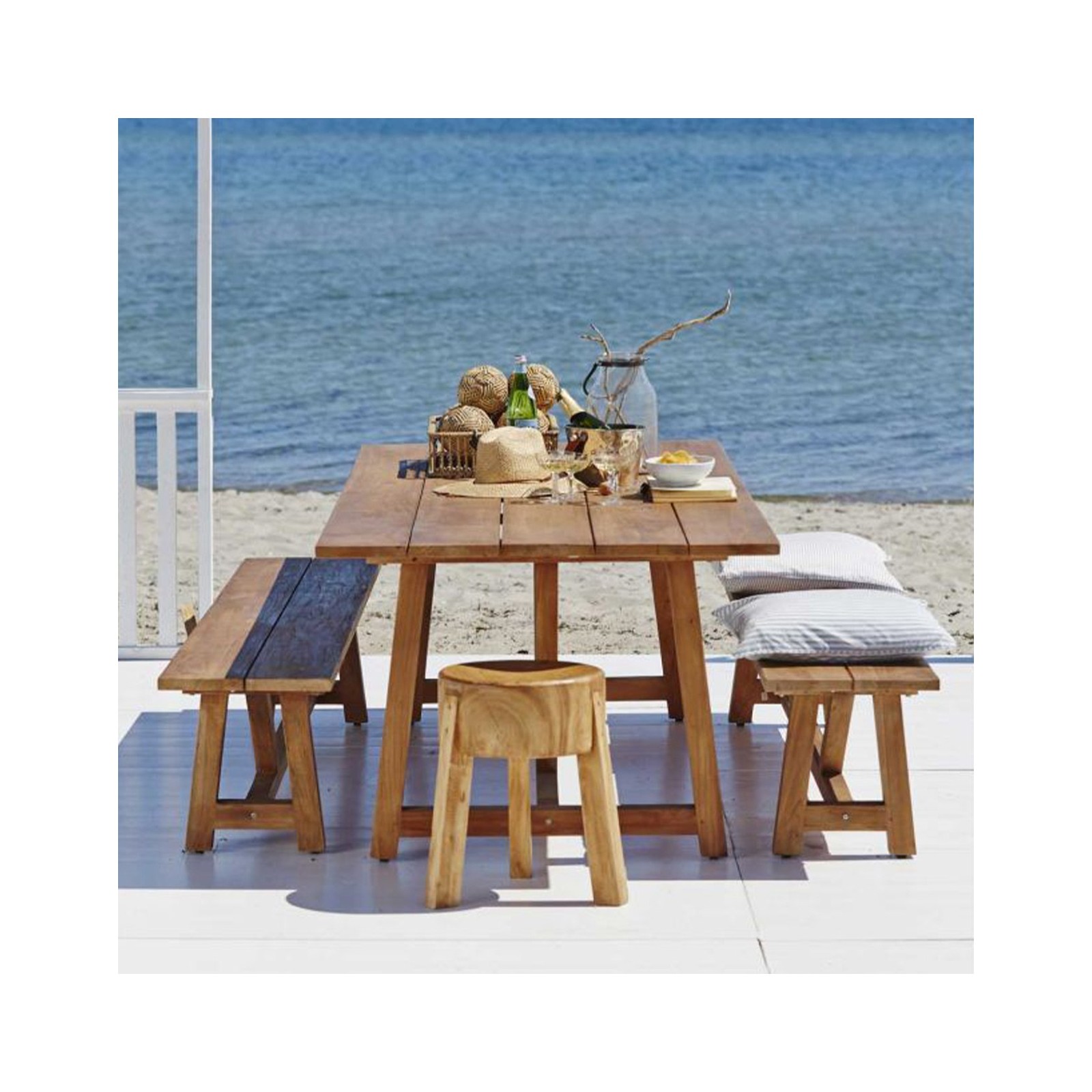 Banc de table de jardin, 220 cm Georges Banc de table de jardin, 220 cm Georges