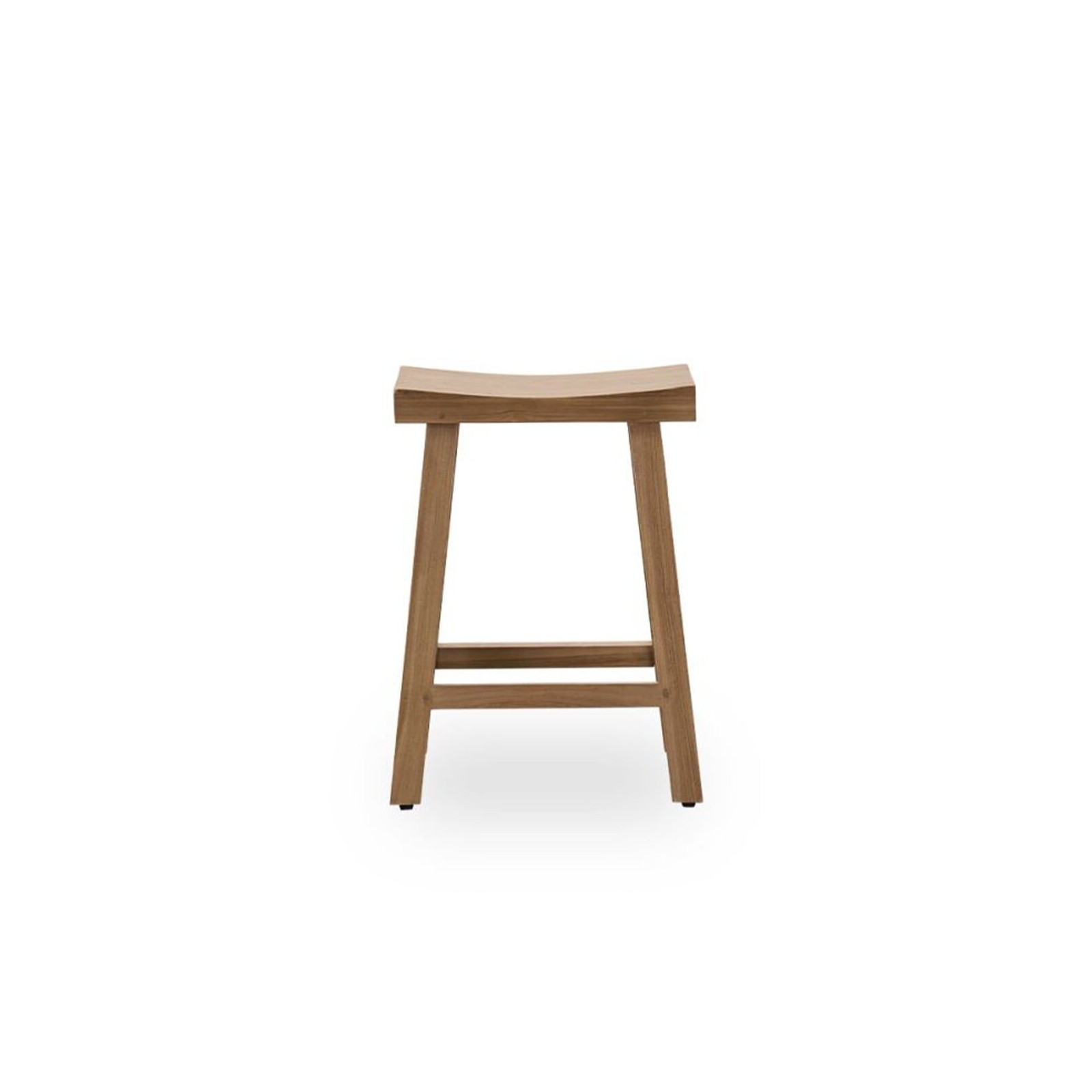 Tabouret haut 68 cm en teck massif ancien Charles Tabouret haut 68 cm en teck massif ancien Charles
