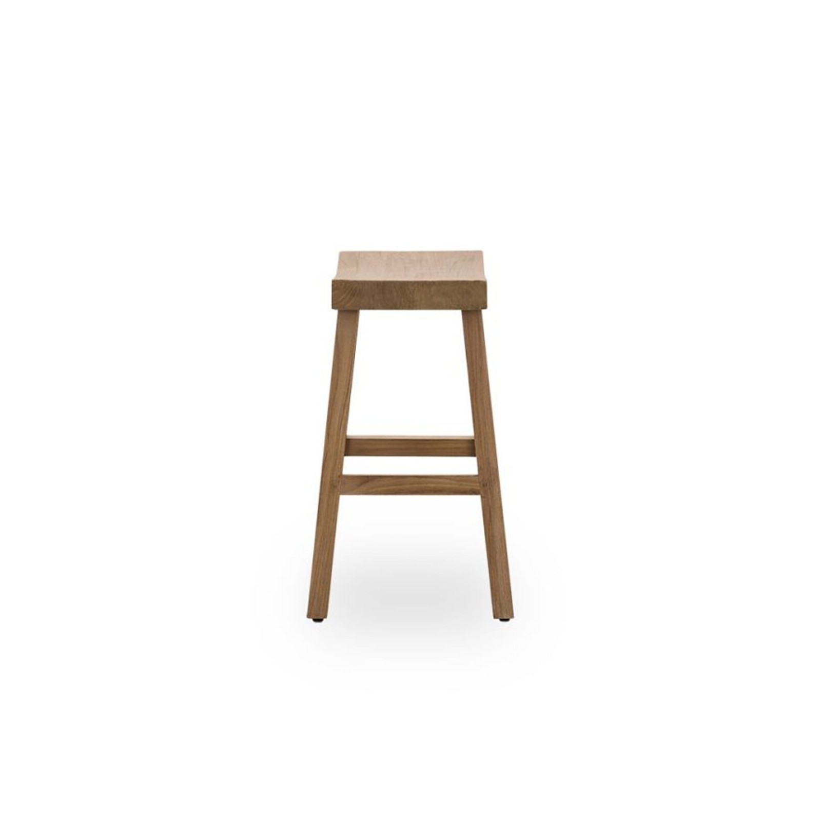 Tabouret haut 68 cm en teck massif ancien Charles Tabouret haut 68 cm en teck massif ancien Charles
