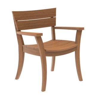 Fauteuil de table en teck, Sorrento