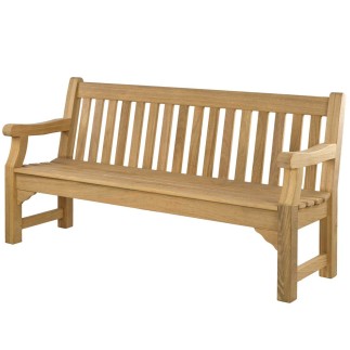 Banc de jardin en roble, 183 cm, Royal Park