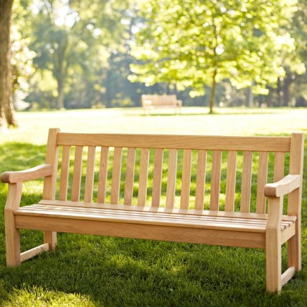 Banc de jardin en roble, 183 cm, Royal Park