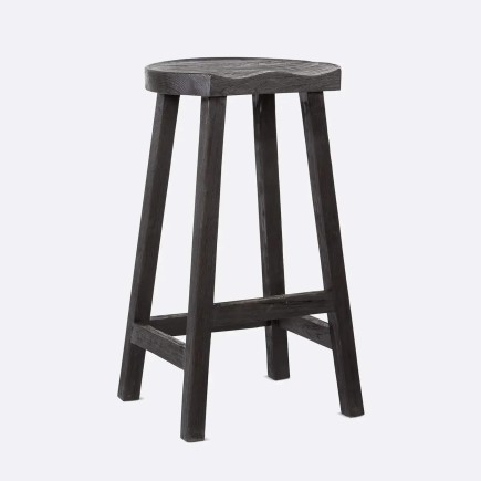 Tabouret haut 79 cm en teck, King