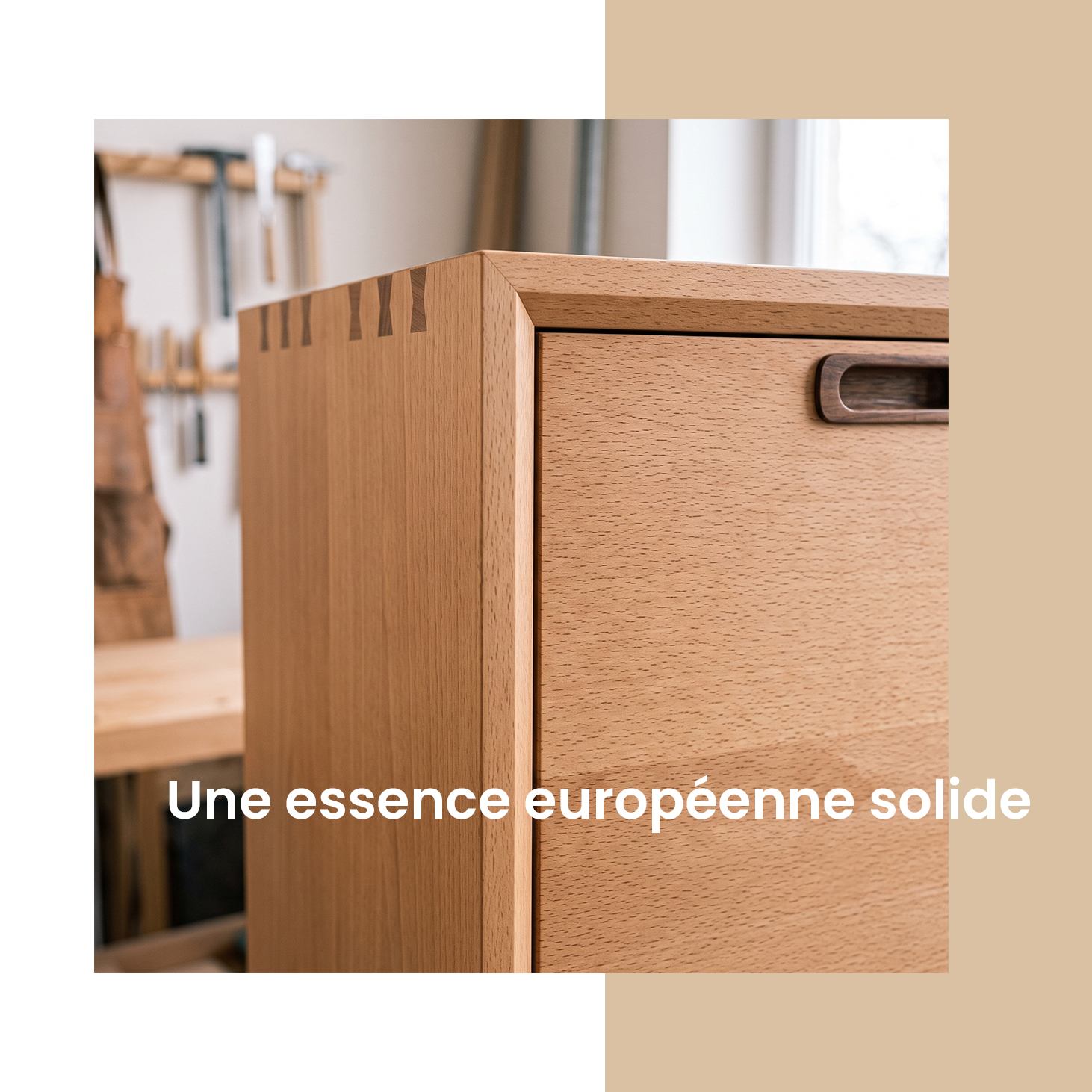 Bois de hêtre pour mobilier d'intérieur