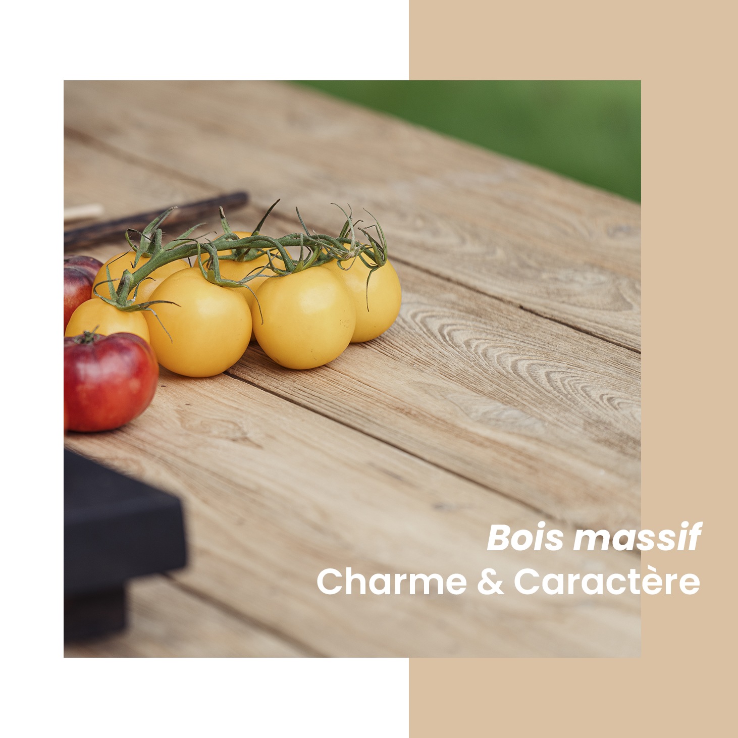 Bois massif : Charme et caractère