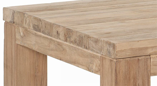 Table en teck Primitive