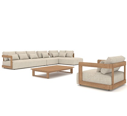  Salon de jardin en teck 